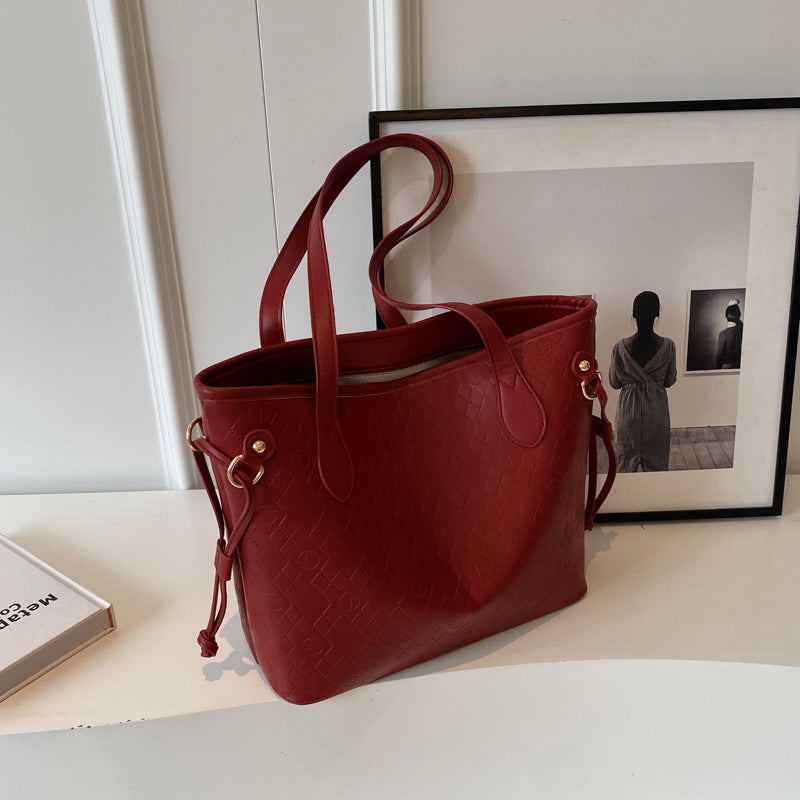 Women's Large Capacity Autumn Versatile Fashion For College Shoulder Bags