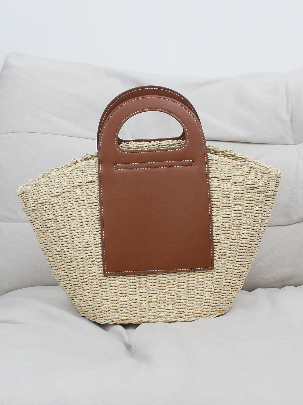 Women's Large Capacity Straw Woven Fashion Women's Handbag