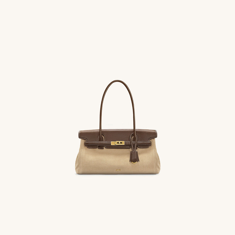 Classy Women's Portable Underarm Design Baguette Bags