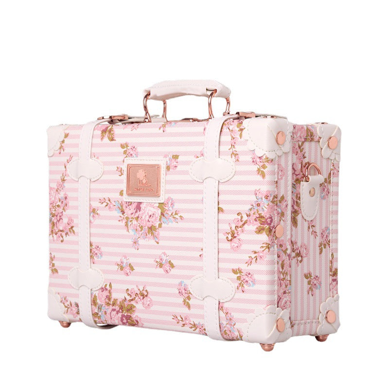 Stylish Fashion Fresh Floral Suitcase Inch Luggage