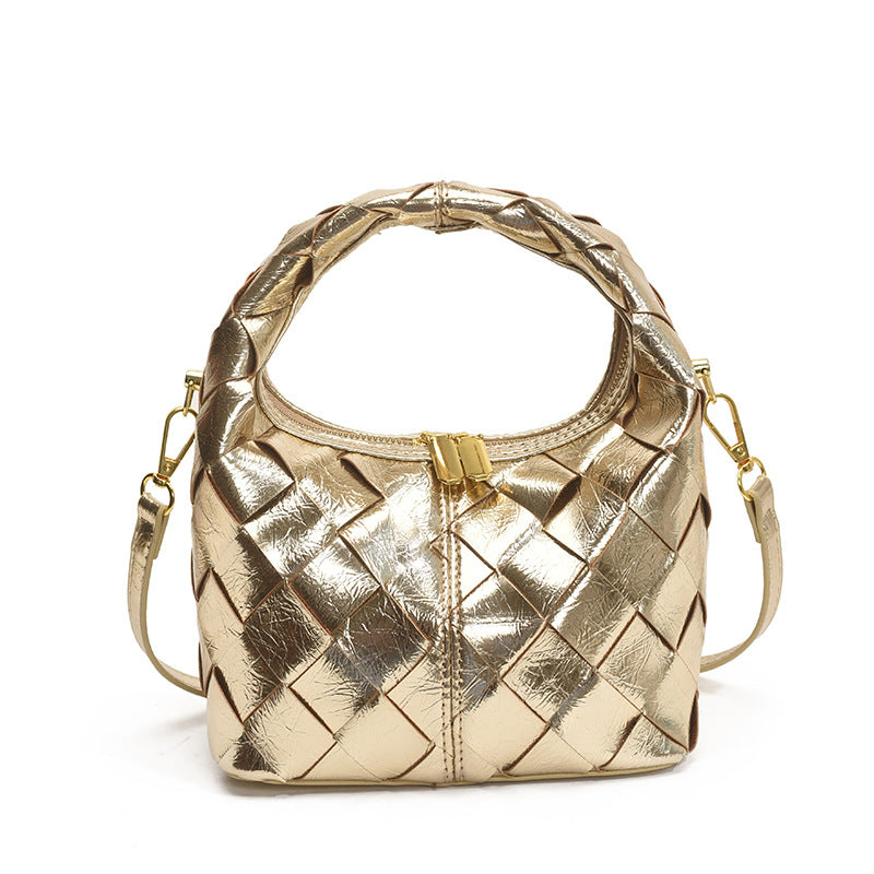 Niche Woven Female Summer Temperament Diamond Bags