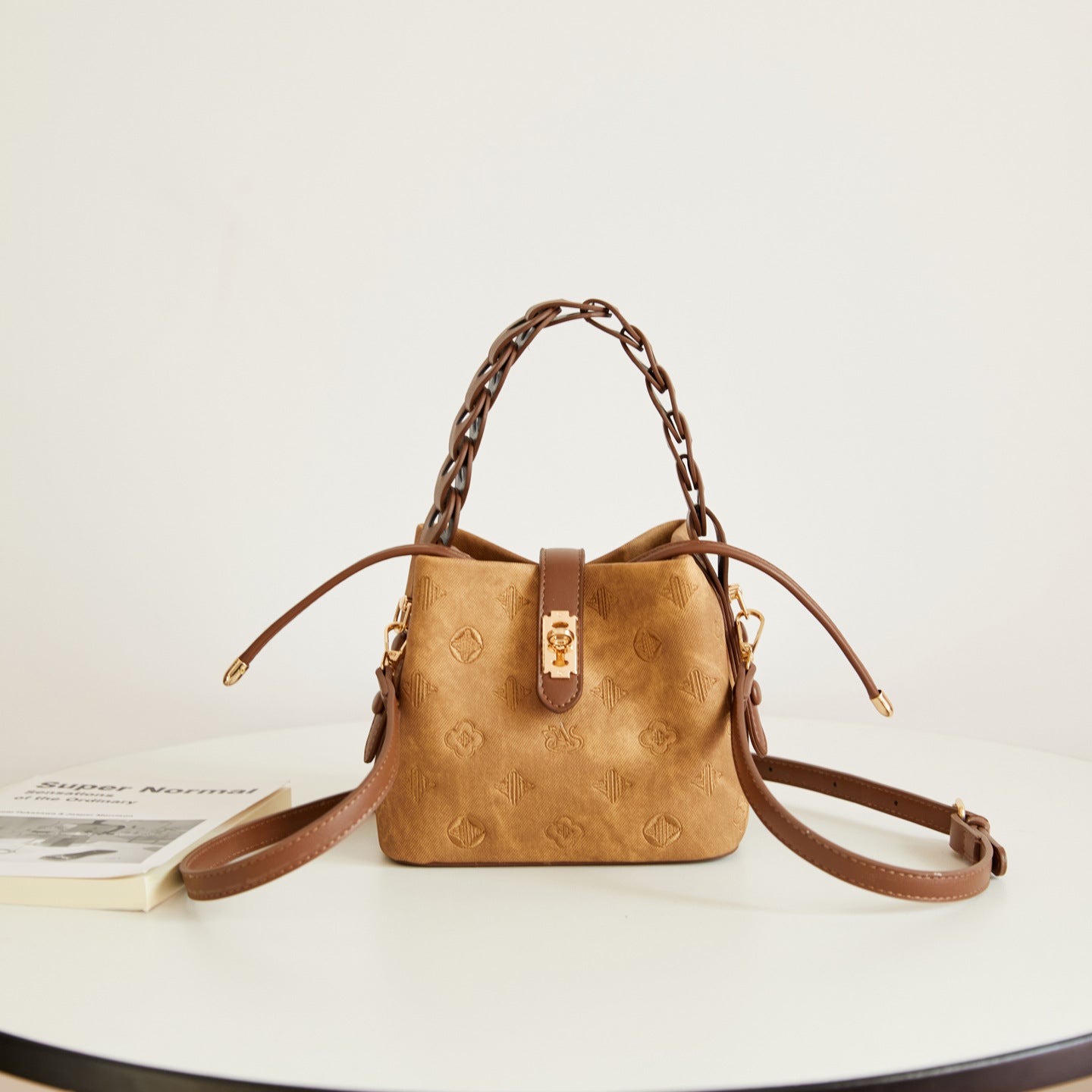 Classic New Presbyopic Vegetable Basket Fashionable Bucket Bag