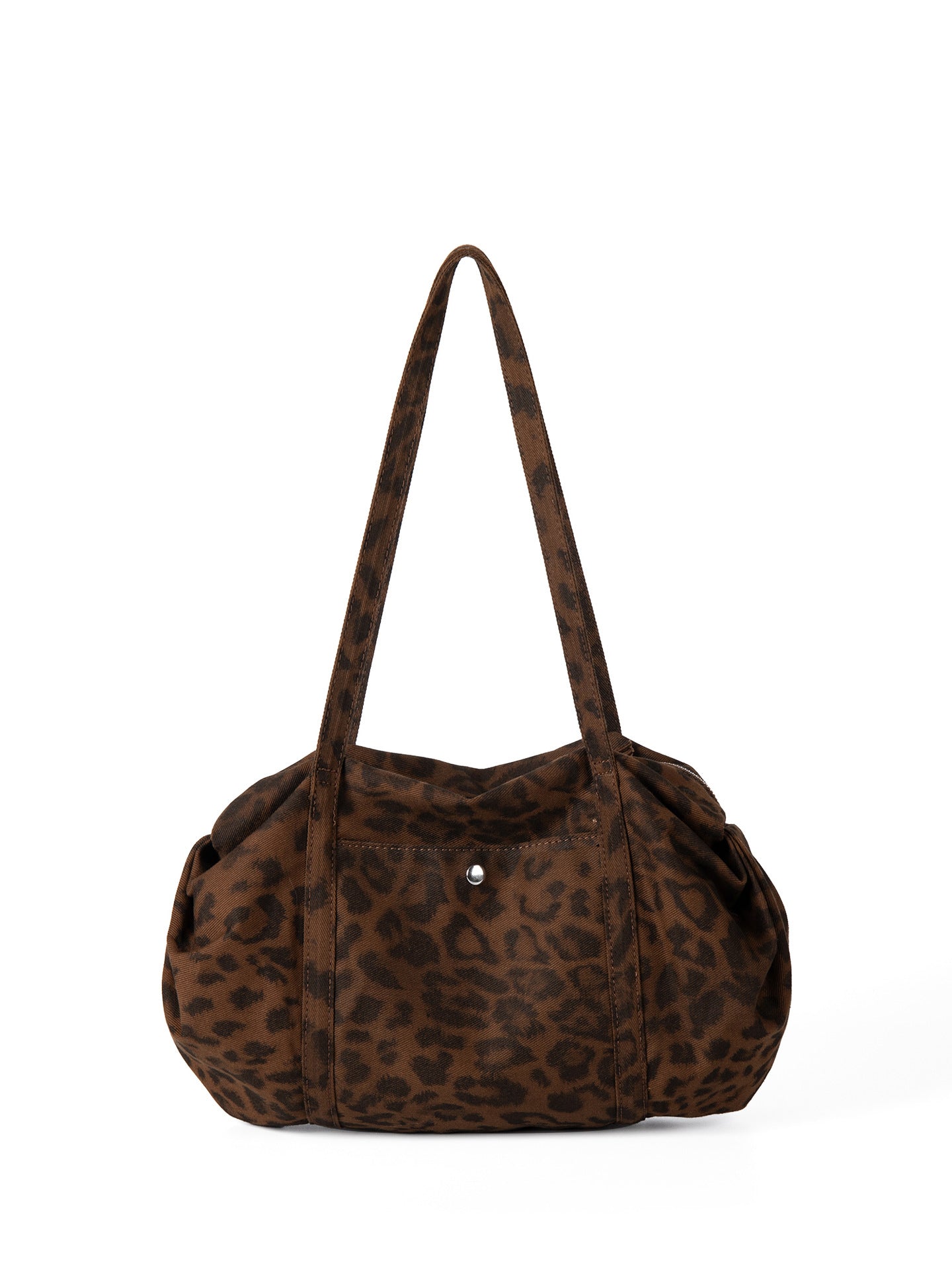 Women's Print Design Large Capacity Commuting Retro Easy Matching Shoulder Bags