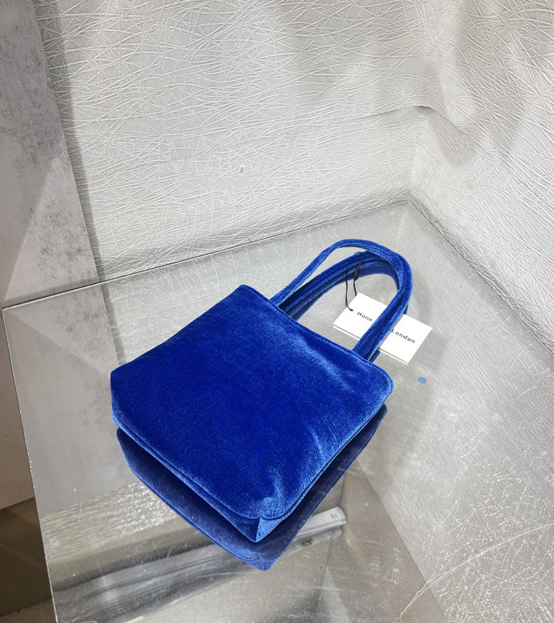 Women's Niche Retro Imported Veet Cell Clutch Women's Handbag
