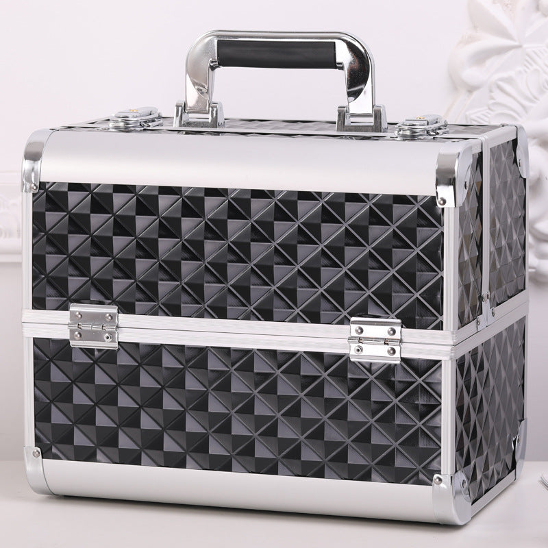 Tattoo Toolbox Large Capacity Makeup Fixing Artist Eyelash Beauty Manicure Cosmetic Case