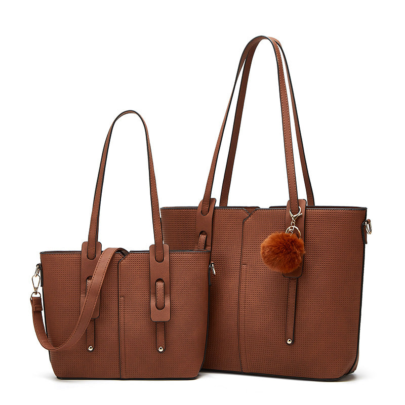 Women's Large Capacity Commuter Female Korean Fashion One Combination Niche Bags