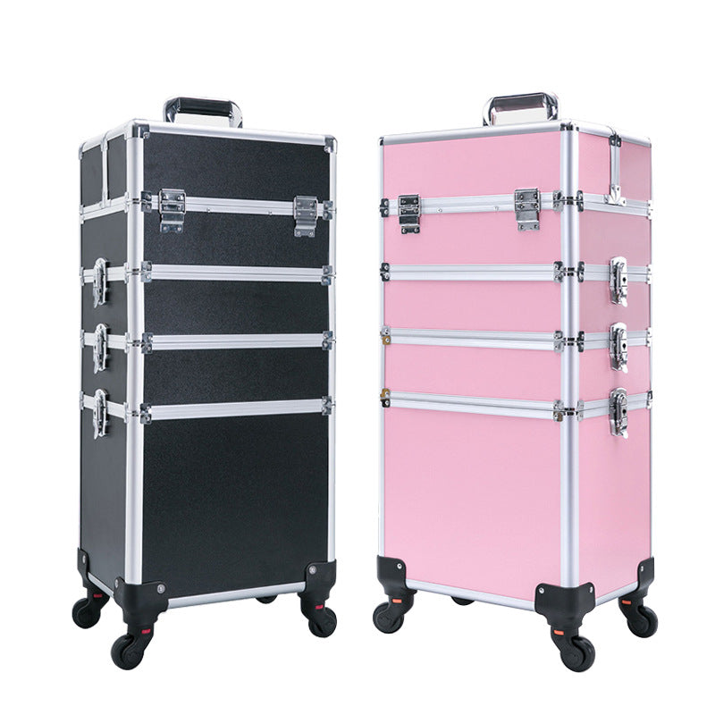 With Large Professional Makeup Specifically For Tattoo Eyelash Nail Cosmetic Cases