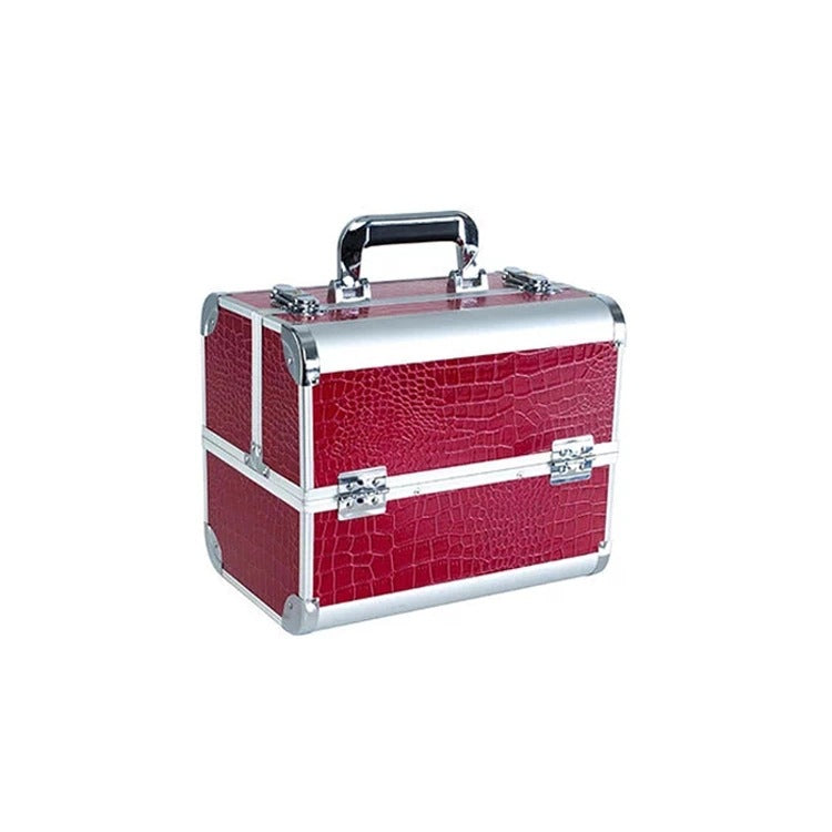 Alloy Makeup Box Tattoo Embroidery Nail Beauty Eyelash Toolbox Cosmetic Case