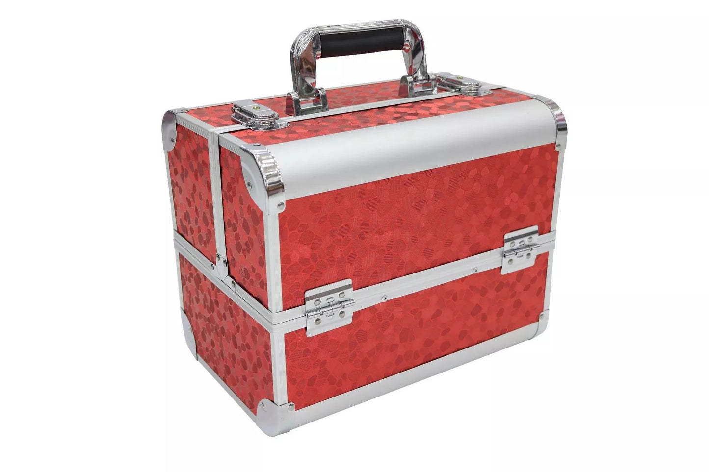 Alloy Makeup Box Tattoo Embroidery Nail Beauty Eyelash Toolbox Cosmetic Case