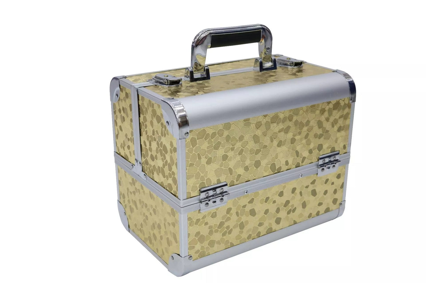 Alloy Makeup Box Tattoo Embroidery Nail Beauty Eyelash Toolbox Cosmetic Case