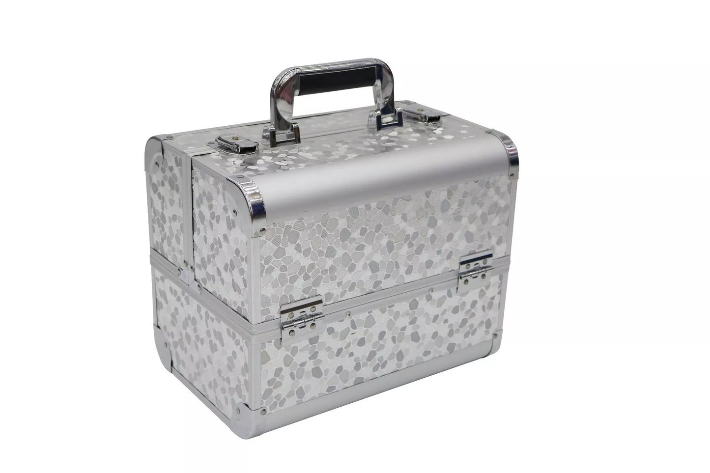Alloy Makeup Box Tattoo Embroidery Nail Beauty Eyelash Toolbox Cosmetic Case
