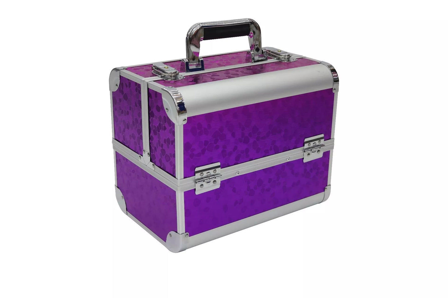 Alloy Makeup Box Tattoo Embroidery Nail Beauty Eyelash Toolbox Cosmetic Case