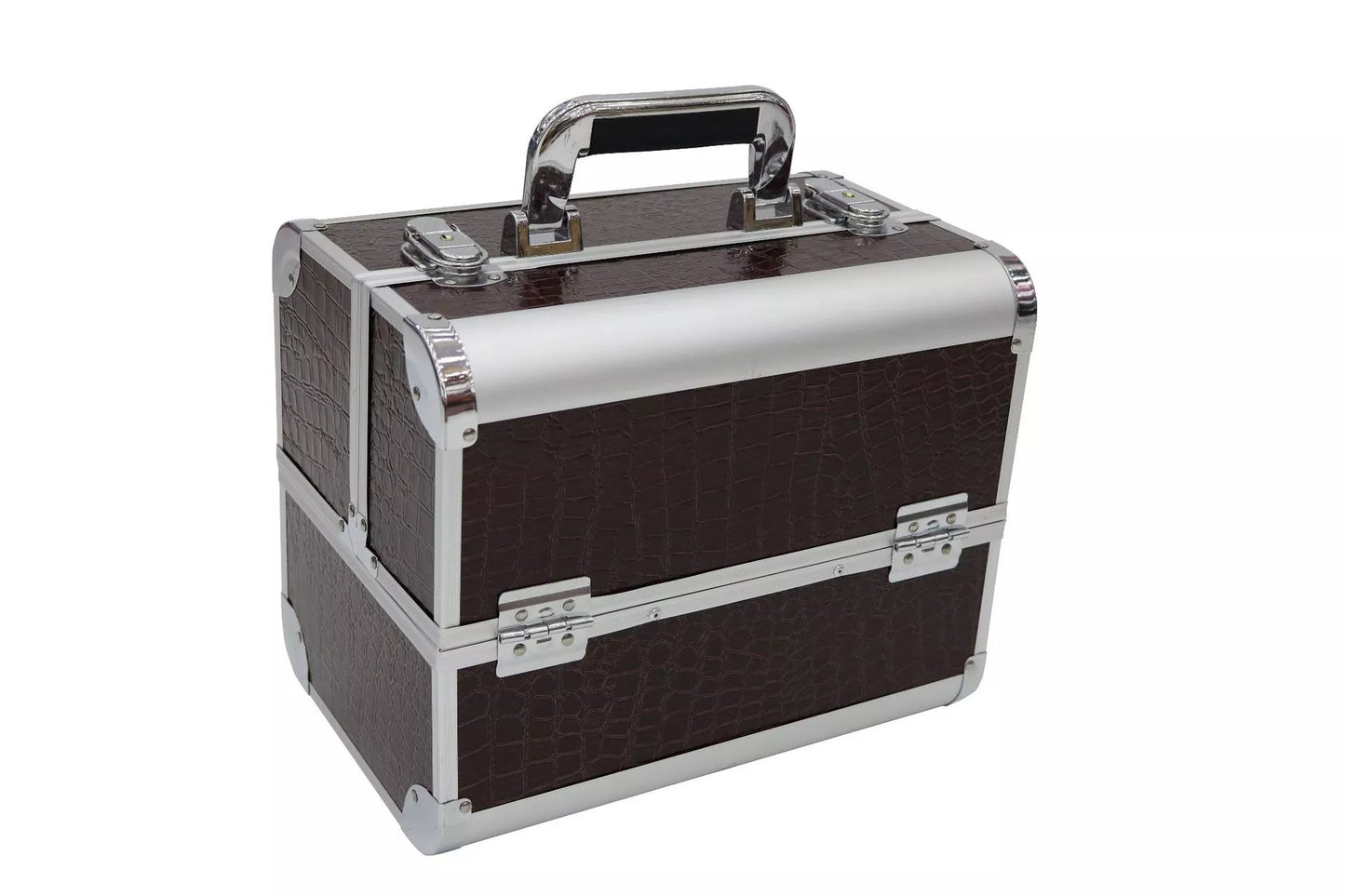 Alloy Makeup Box Tattoo Embroidery Nail Beauty Eyelash Toolbox Cosmetic Case