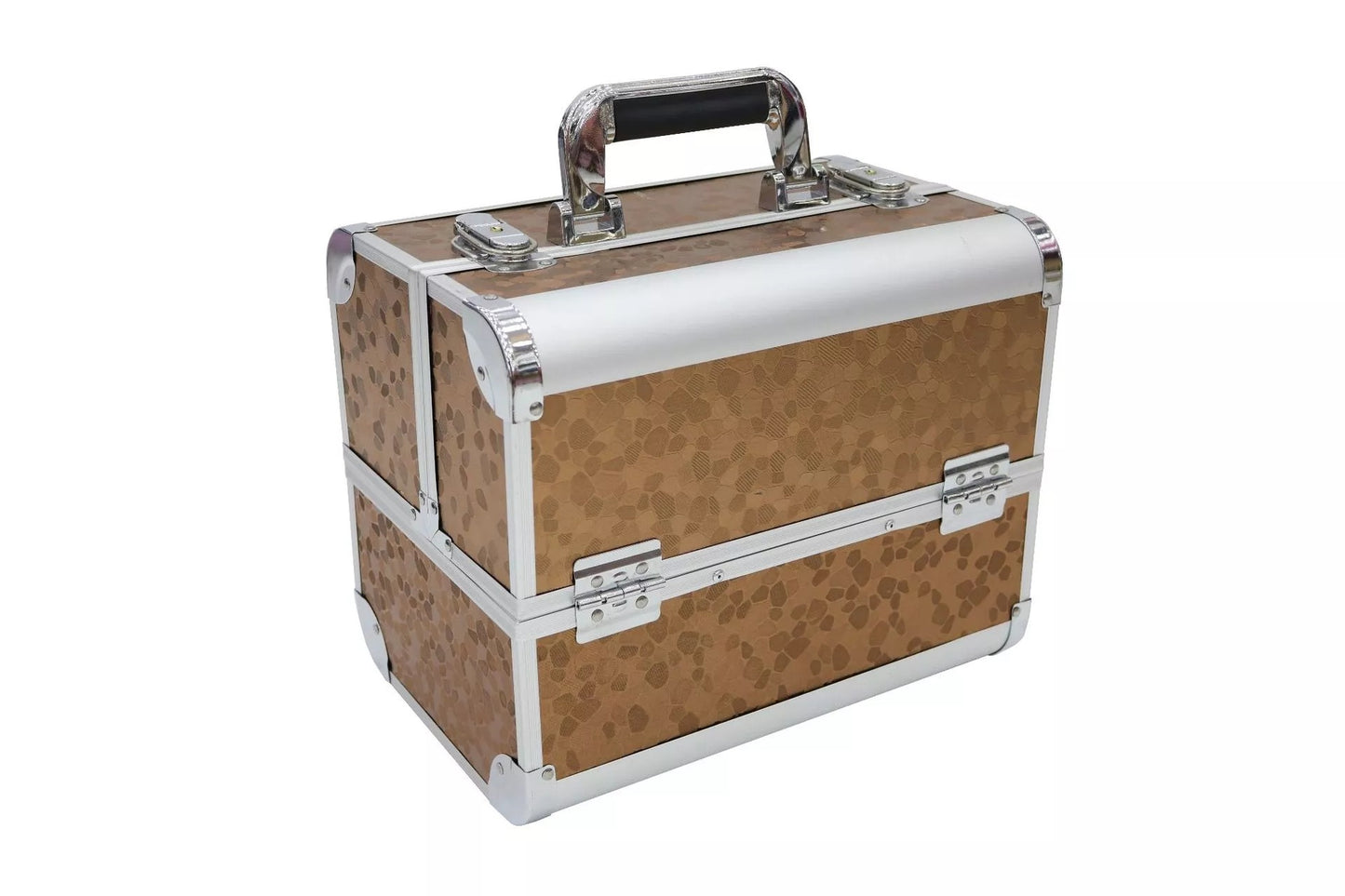 Alloy Makeup Box Tattoo Embroidery Nail Beauty Eyelash Toolbox Cosmetic Case