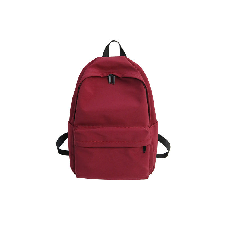 Korean Versatile High Campus Minimalist Waterproof Backpacks