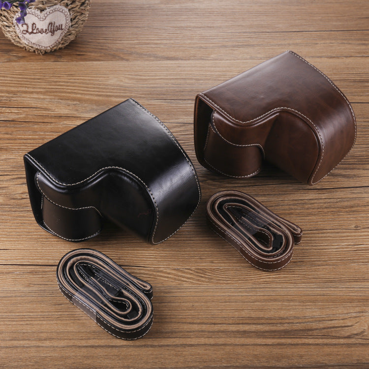 Slouchy Suitable For Sony Leather Lens Photography Pack