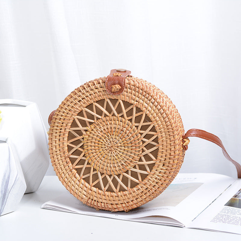 Sale Rattan Handmade Vine Woven Hollow Bags