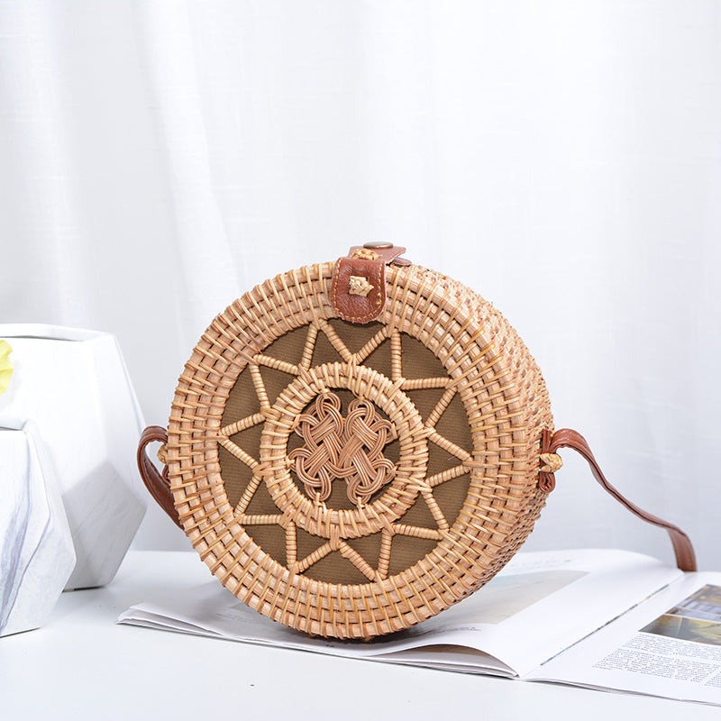 Sale Rattan Handmade Vine Woven Hollow Bags