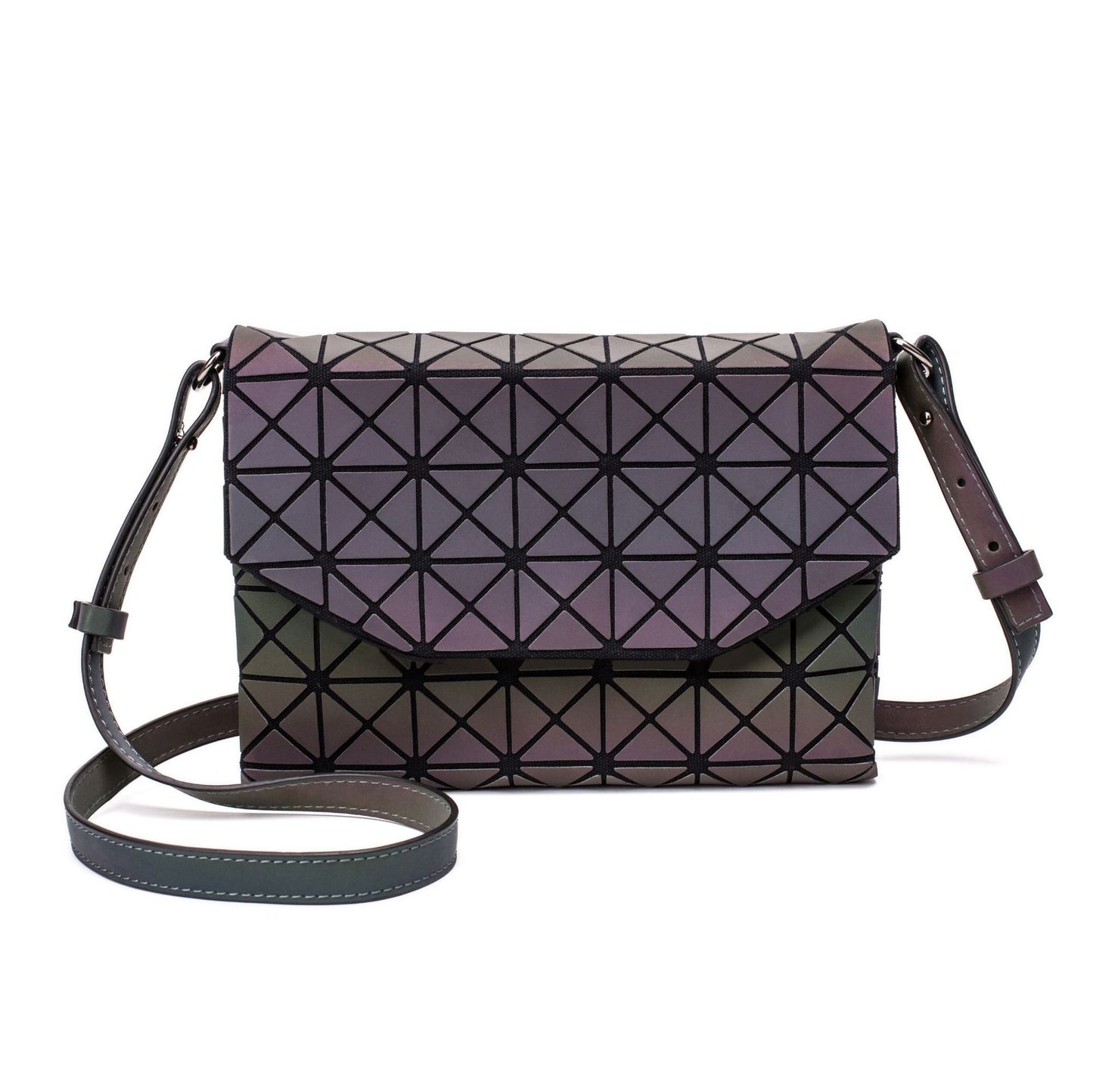 Women's Envelope Diamond Luminous Makeup Korean Style Bags