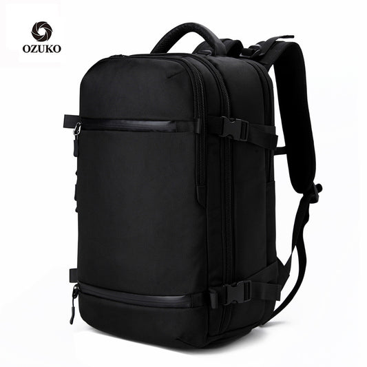 Men's Large Capacity Short-distance Expansion Commuter Computer Backpacks
