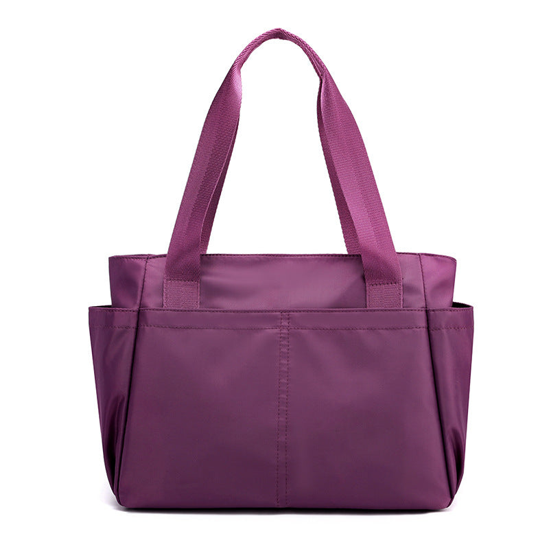 Women's Solid Color Leisure Light Durable Waterproof Travel Bags