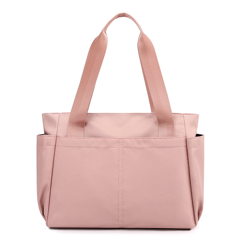 Women's Solid Color Leisure Light Durable Waterproof Travel Bags