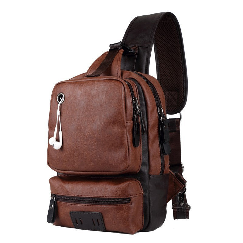 Men's Trendy Cool Street Back Large Capacity Backpacks