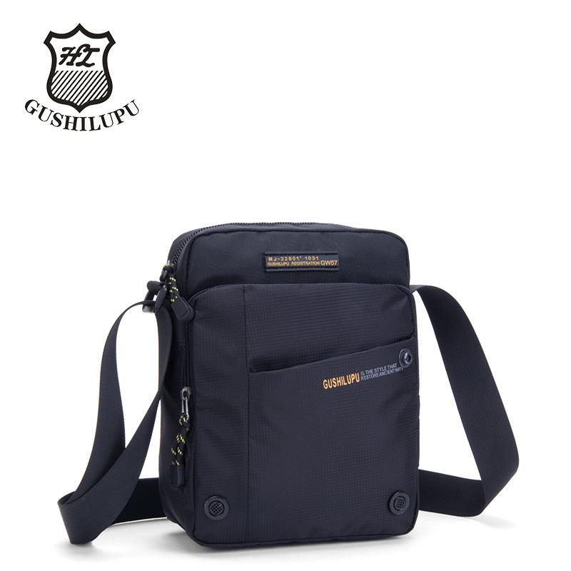 Men's Vertical Oxford Cloth Trendy Four Colors Men's Messenger Bag