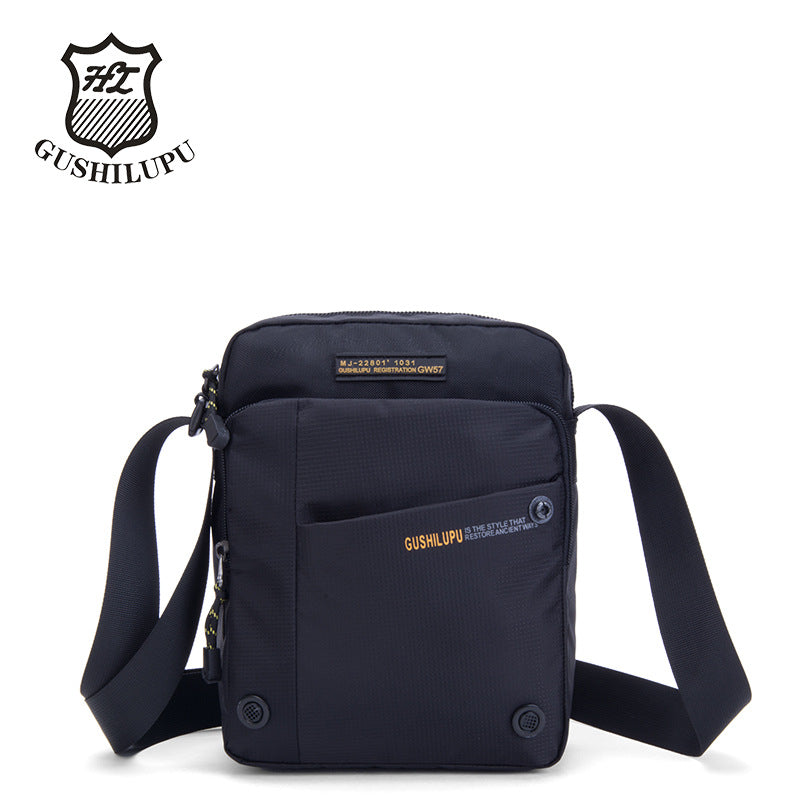 Men's Vertical Oxford Cloth Trendy Four Colors Men's Messenger Bag