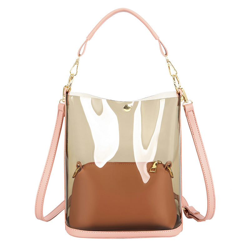 Stylish Cool Women's Summer Laser Transparent Women's Shoulder Bag