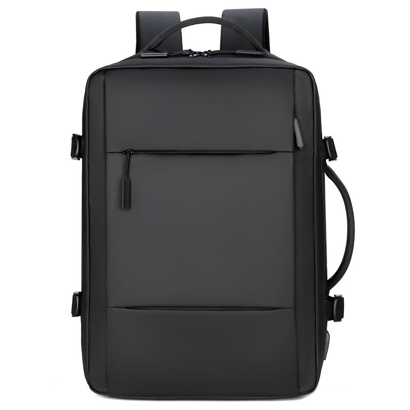Men's High-grade Solid Color Simple Commute Out Backpacks