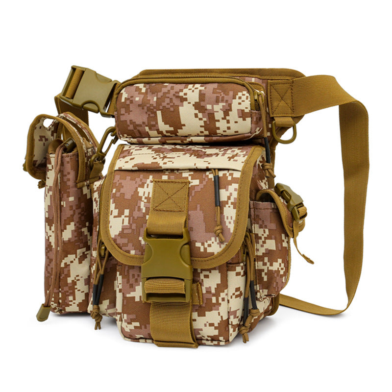 Lure Camouflage Tourist Cycling Fishing Single Sport Waist Bag, Accessory Bag