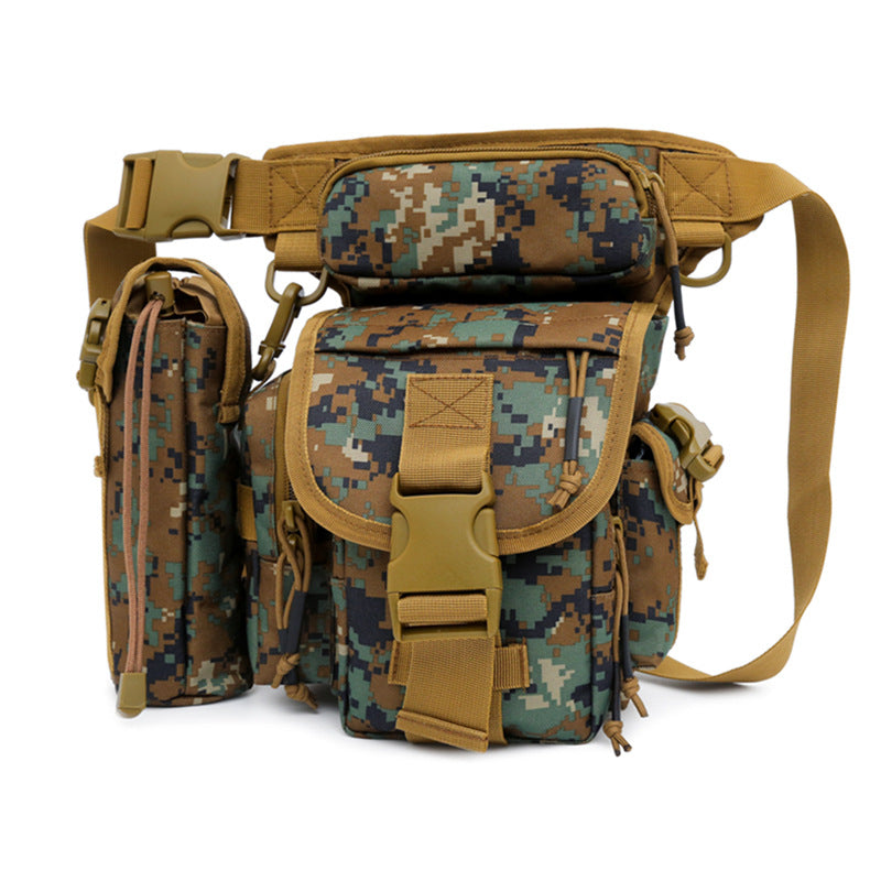 Lure Camouflage Tourist Cycling Fishing Single Sport Waist Bag, Accessory Bag
