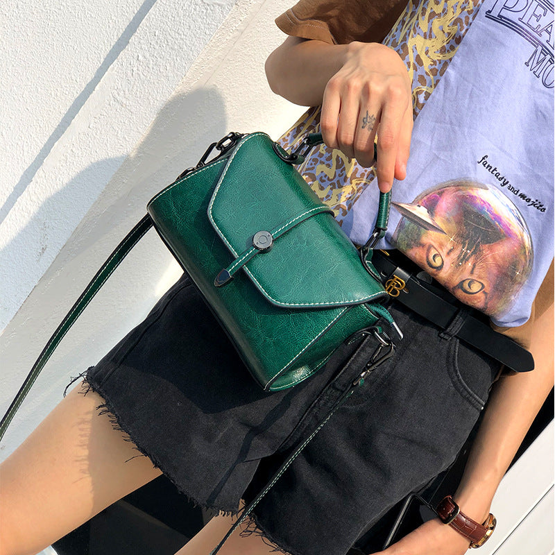 Women's Elegant High-grade Cowhide Trendy Commute Women's Shoulder Bag