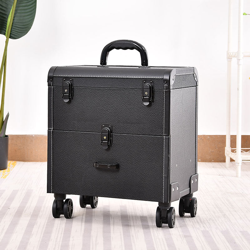 Professional Tattoo Embroidery Nail Beauty Box Brake Large Capacity Storage Cosmetic Cases