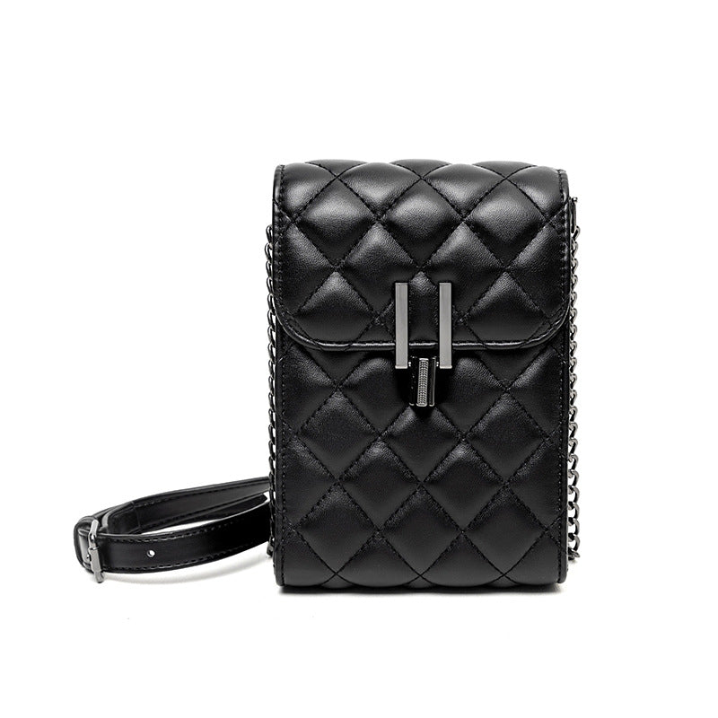 Attractive Women's Pin Classic Style Rhombus Women's Shoulder Bag