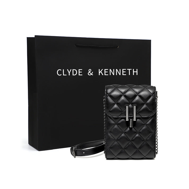 Attractive Women's Pin Classic Style Rhombus Women's Shoulder Bag