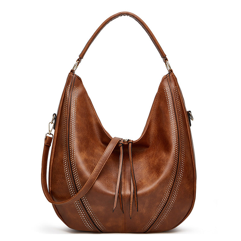 Women's Trendy Retro Large Capacity Combination Women's Shoulder Bag
