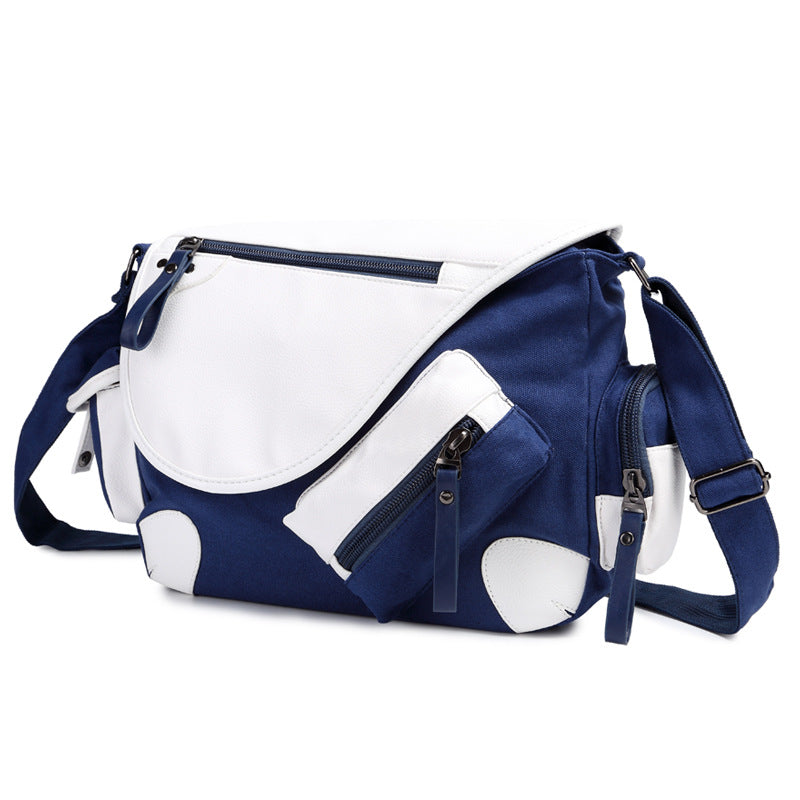 Men's Thermal Transfer Fashion Canvas Tutorial Men's Messenger Bag