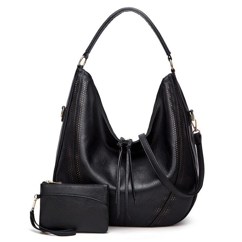 Women's Trendy Retro Large Capacity Combination Women's Shoulder Bag
