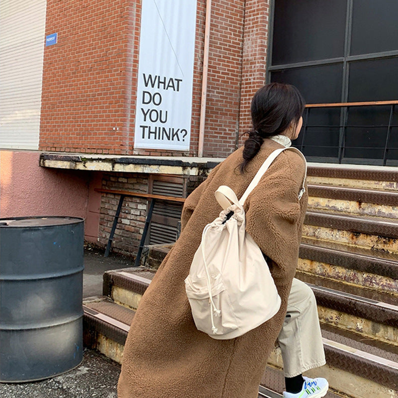 Women's Style Korean Cool Trendy Fashion Large Men's Bags