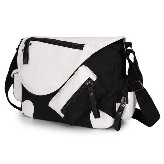 Men's Thermal Transfer Fashion Canvas Tutorial Men's Messenger Bag