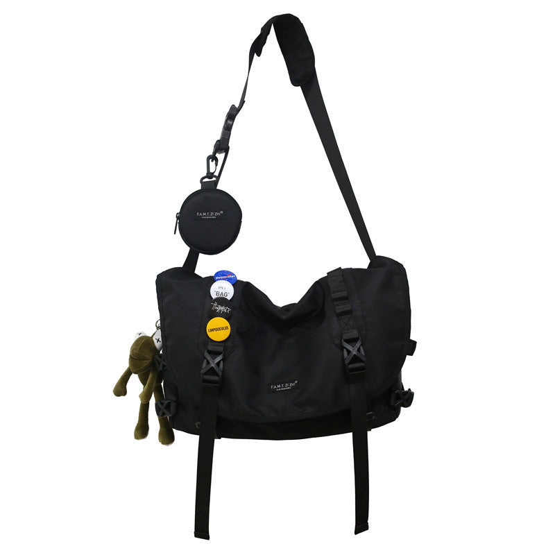 Women's & Men's Fashion Mechanical Style Trend Men's Messenger Bag