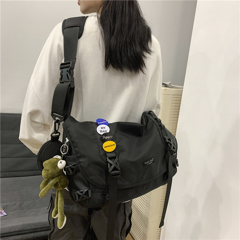 Women's & Men's Fashion Mechanical Style Trend Men's Messenger Bag