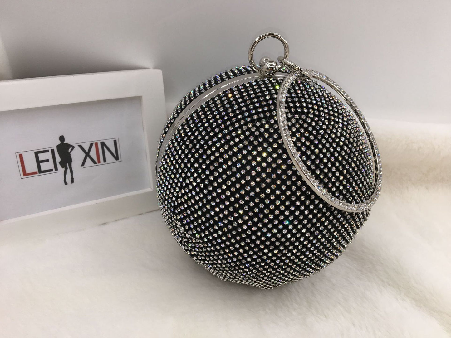 Women's Round Mini Summer Shiny Spherical Simple Shoulder Bags