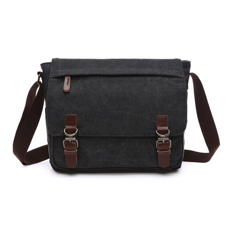 Men's Versatile Canvas Practical Business Computer Korean Fashion Street Bags