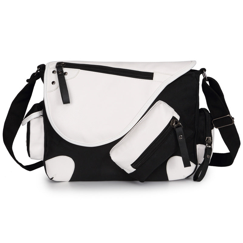 Men's Thermal Transfer Fashion Canvas Tutorial Men's Messenger Bag