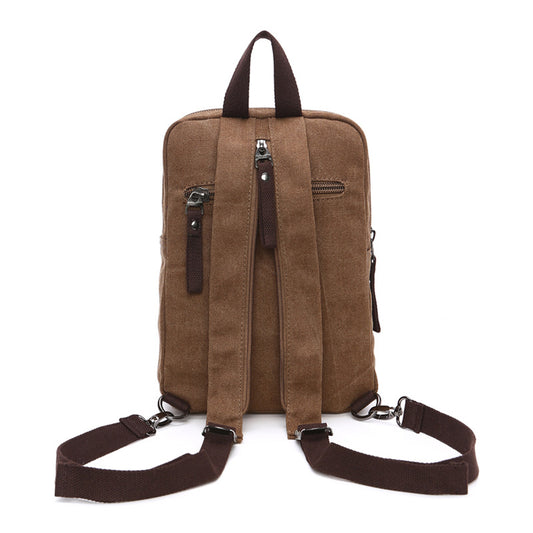 Trendy Casual Elegant Men's Canvas Fashion Men's Messenger Bag