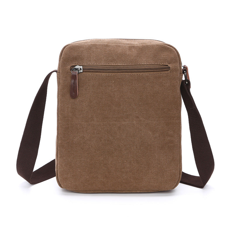 Women's & Men's Retro Fashion Canvas Business Men's Messenger Bag
