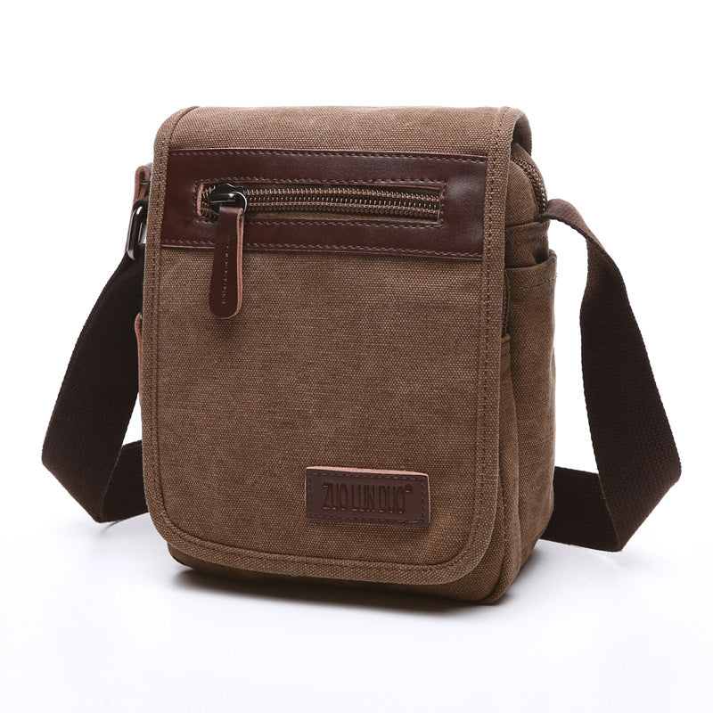 Graceful Men's Canvas Korean Style Trendy Men's Messenger Bag